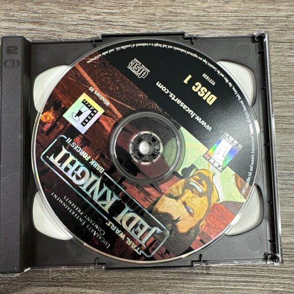 Star Wars / Jedi Knight / Dark Forces II / PC CD-ROM 1997 2 Disc Complete Set - Picture 2 of 5